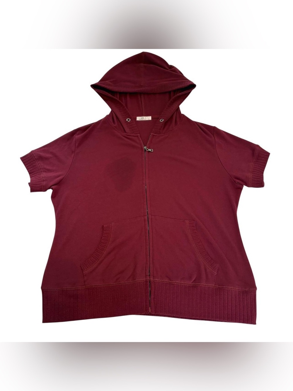 Burgundy Missmoly Hoodie